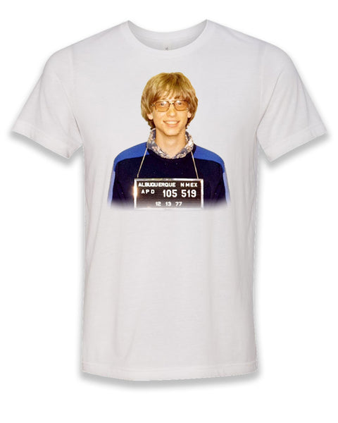 Bill Gates Mugshot T-shirt