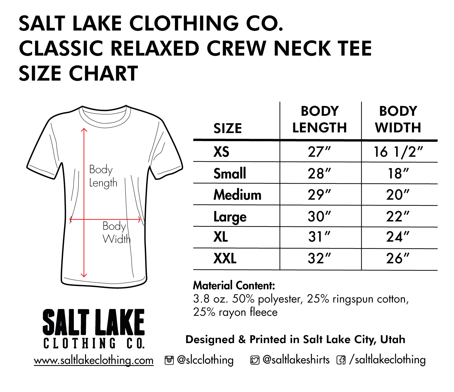 Salt Lake Clothing T-shirt